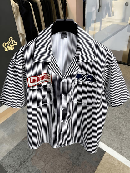 [Oversized Cuban Shirt] RAW
