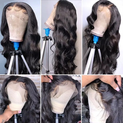 30 36 Inch 13x4 13x6 Body Wave Lace Front Wigs Human Hair 7x6 Max Lace Wig Pre plucked Brazilian Lace Frontal Human Hair Wigs