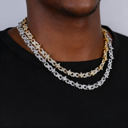 Hip-Hop Star Cross Pendant Cuban -