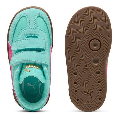 Toddler's Puma Club II Era V Aquatic-Puma Pink-Puma Gold (402308 04)