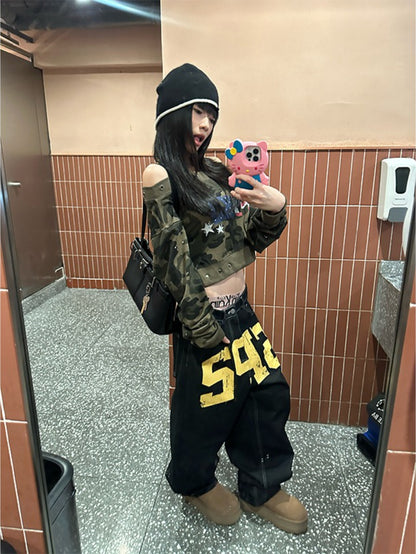 Vintage American Retro  Streetwear & Casual Attire