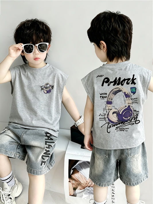 Versatile Vest T-ShiRT Y2K RLB