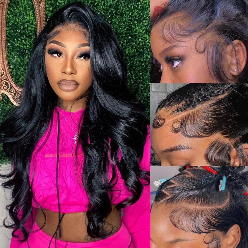 30 36 Inch 13x4 13x6 Body Wave Lace Front Wigs Human Hair 7x6 Max Lace Wig Pre plucked Brazilian Lace Frontal Human Hair Wigs
