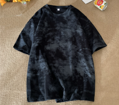 Chic Tie Dye T-Shirts for Men and Couples - Oversize Casual