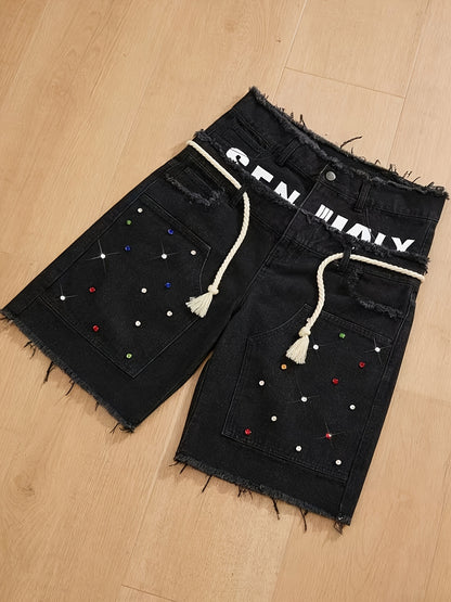 Five-Point Pants Street Style Trendy Versatile