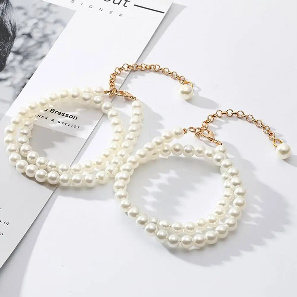 Anklets High Heels Decorations High Heel Ankle Chain Women Shoelaces High Heels Chain Pearl Heels Band High-heeled Shoes Straps