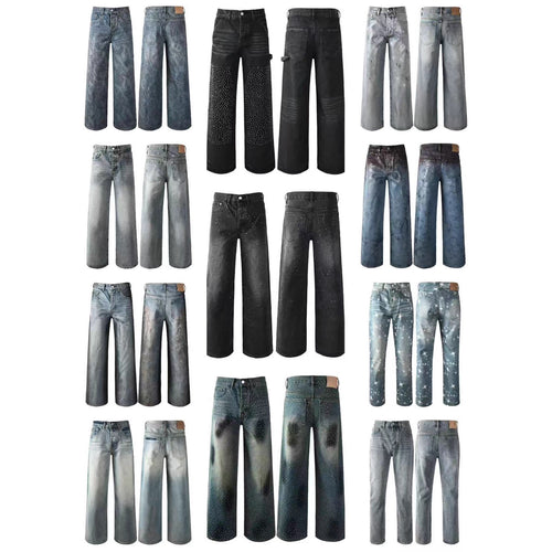 Fashionable Wide-Leg Casual Long Pants For Men