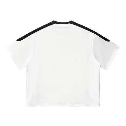 Unisex Color Block Oversized T-Shirt