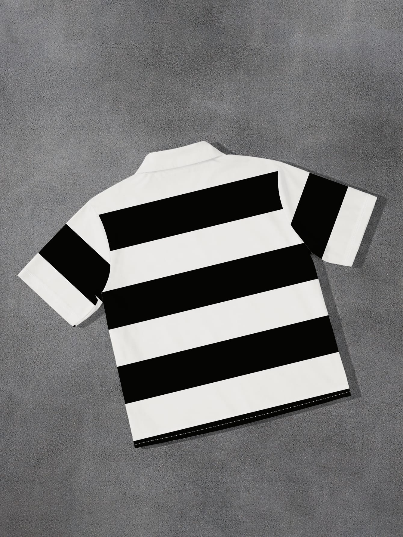 New Short Sleeve Short Shirt Trendy Men'S Clothing