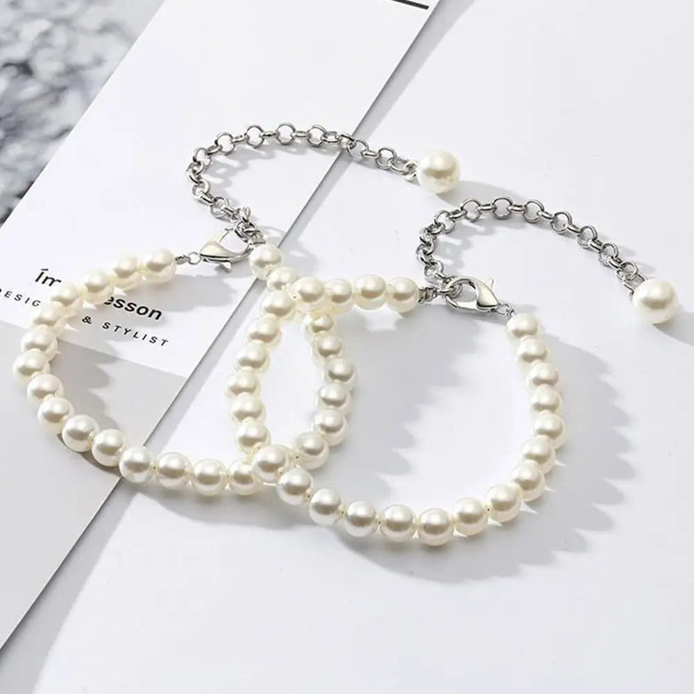 Anklets High Heels Decorations High Heel Ankle Chain Women Shoelaces High Heels Chain Pearl Heels Band High-heeled Shoes Straps