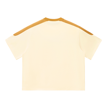 Unisex Color Block Oversized T-Shirt