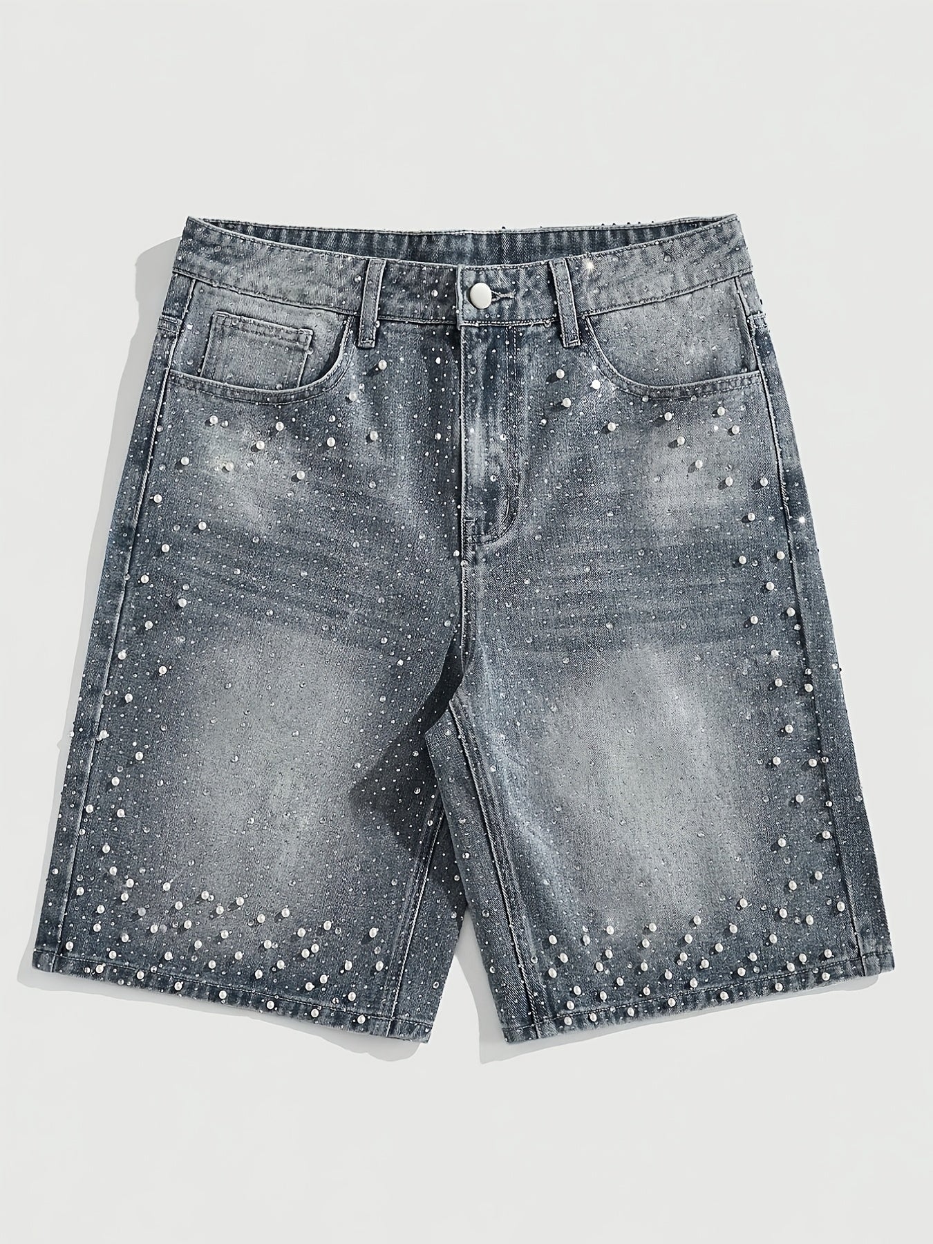 Full Diamond And Pearl Decoration, Streetwear Style, Y2K Retro