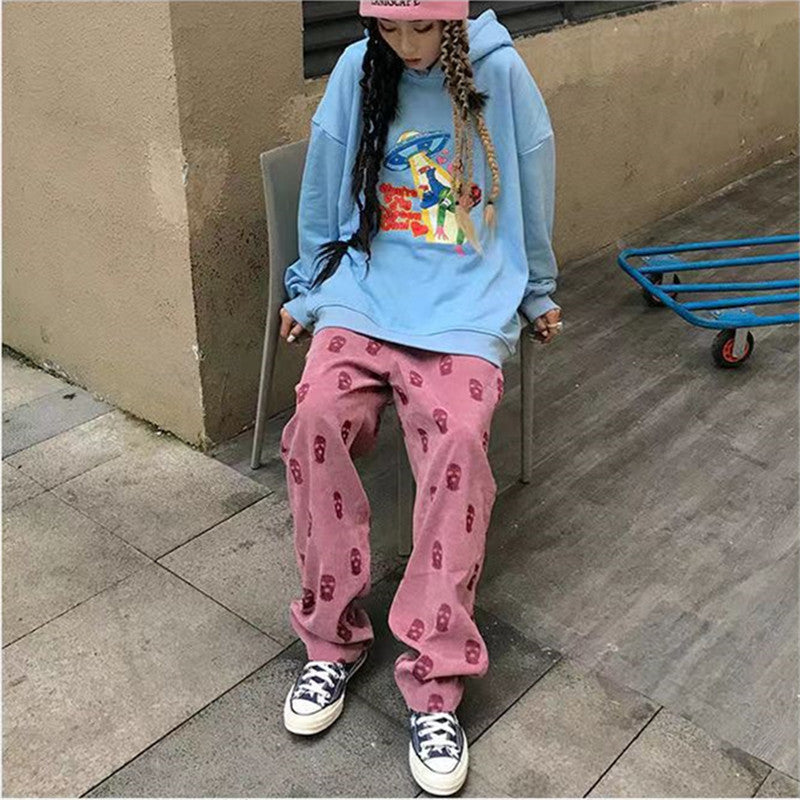 Oversize Loose Wide Leg Casual Pants for Men